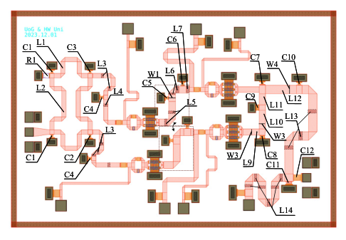An efficient and general automated power amplifier design method based on surrogate model assisted hybrid optimization technique